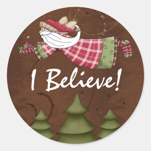 Ik geloof! Kerstvakantie stickers (Voorkant)