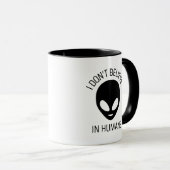 Ik geloof niet in de Mok van de mensheid. (Voorkant rechts)