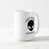 Ik geloof niet in de Mok van de mensheid. (Voorkant rechts)