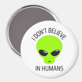 Ik geloof niet in mensen magneet (Voorkant / Achterkant)