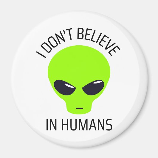 Ik geloof niet in mensen magneet (Voorkant)