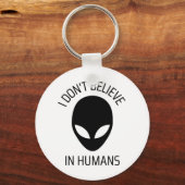 Ik geloof niet in mensen sleutelhanger (Voorkant)