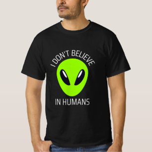 Ik geloof niet in mensen T-shirt