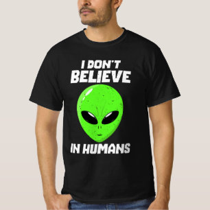 Ik geloof niet in mensen t-shirt