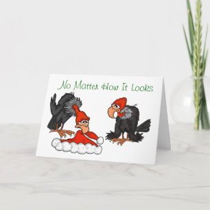 Ik geloof nog de Kerstkaart van Gieren Feestdagen Kaart