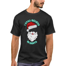 Ik geloof nog steeds in het t-shirt van de kerstma