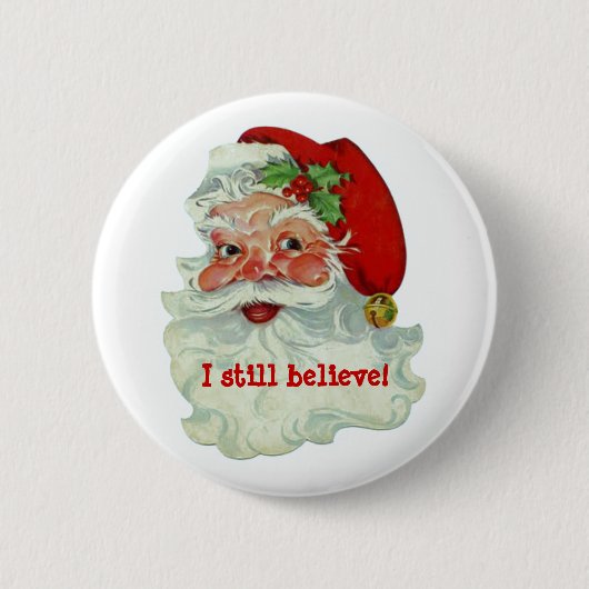 Ik geloof nog steeds in Santa Button (Voorkant)