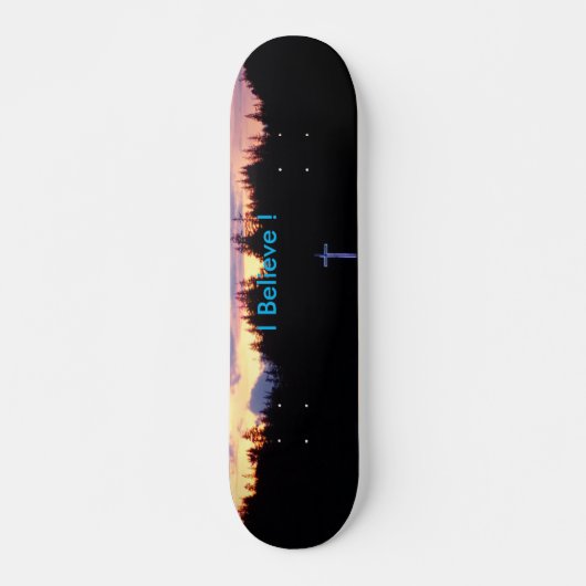 Ik geloof skateboard (Voorkant)