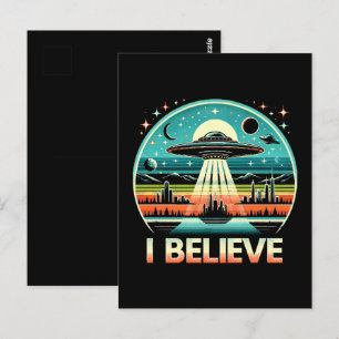 Ik geloof - UFO Briefkaart