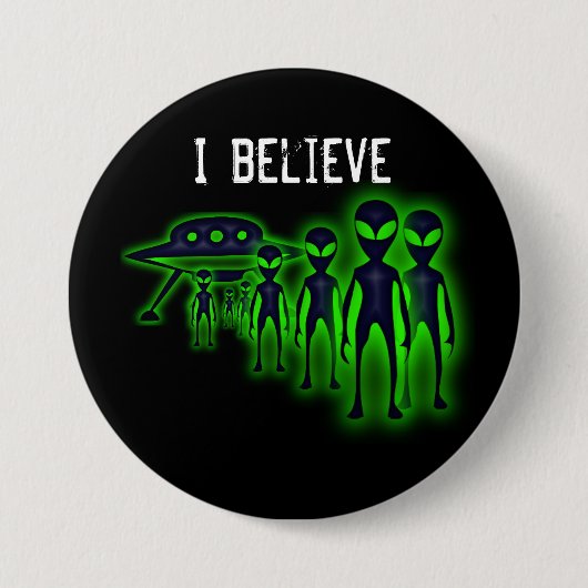 Ik geloof UFO en de Button van Vreemdelingen (Voorkant)