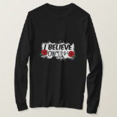 Ik geloof YaHuSHua T-Shirt Paleo Hebrew Son (Design voorkant)