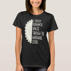 Ik geniet van lange Romantische looptijden door de T-shirt