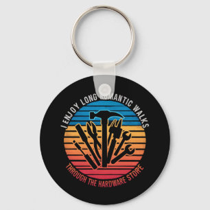 Ik geniet van lange romantische wandelingen door d sleutelhanger