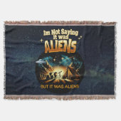 Ik Gezegde niet dat het aliens waren, maar het war Deken (Voorkant)