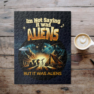 Ik Gezegde niet dat het aliens waren, maar het war Legpuzzel