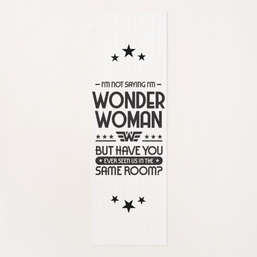 Ik gezegde niet dat ik WW ben Yogamat (Voorkant)