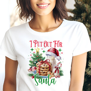 Ik ging eropuit voor Kerstman Grappige Kerst Tri-Blend Shirt