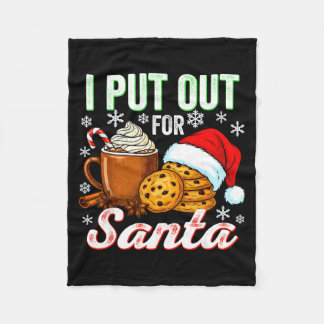 Ik ging eropuit voor Sinterklaas Grappige Kerstmis Fleece Deken