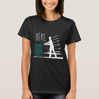 Ik ging liever vissen t-shirt