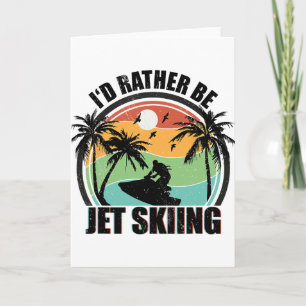 Ik ging liever waterskiën op het strand Watersport Kaart