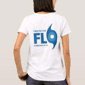 Ik ging met de Flo - Kure Beach NC T-shirt (Achterkant)