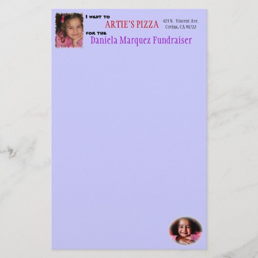 Ik ging naar Artie Briefpapier (Voorkant)