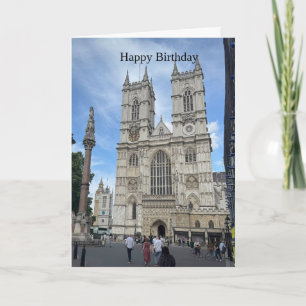 "Ik ging naar Londen" Westminster Abbey   Kaart