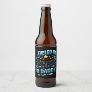 Ik ging naar papa 2025 Grappig om vader te worden Bier Etiket