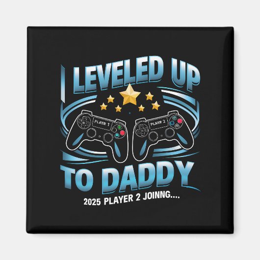 Ik ging naar papa 2025 Grappig om vader te worden Magneet (Voorkant)