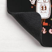 Ik ging naar Santa Fun Milk en Cookie Christmas Muismat (Hoek)