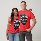 Ik ging naar Shithole... T-shirt (Unisex)