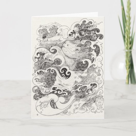 "ik ging stil de kaart door van de het zee" zitten (Voorkant)