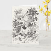 "ik ging stil de kaart door van de het zee" zitten (Gele Bloem)