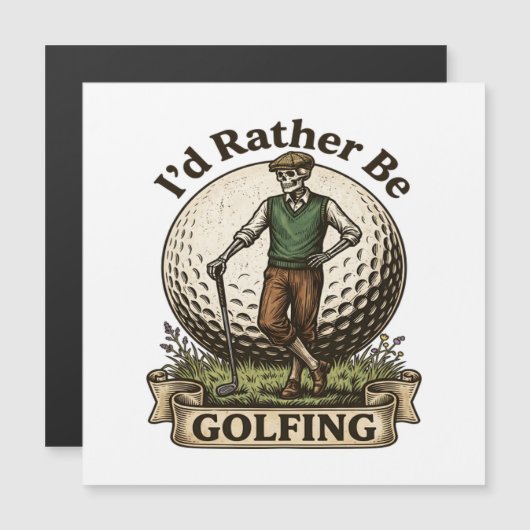 Ik golf liever (Voorkant / Achterkant)