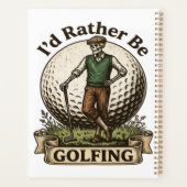 Ik golf liever planner (Achterkant)