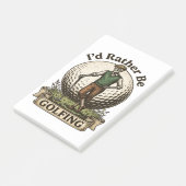 Ik golf liever post-it® notes (Schuin)
