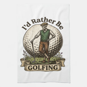 Ik golf liever theedoek