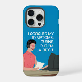 Ik googelde mijn symptomen... iPhone 15 pro hoesje