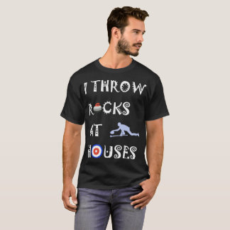 Ik gooi rotsblokken naar huis, Sarcastische Humor  T-shirt