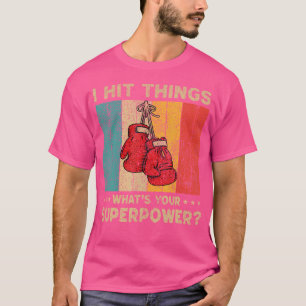 Ik gooi stoten bokser t-shirt