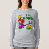 Ik graaf Gardening Gardener Gezegde T-shirt (Voorkant)