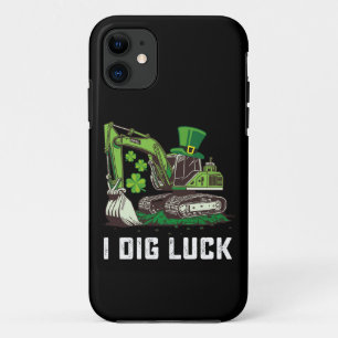 Ik Graaf Geluk Graafmachine St. Patrick's Dag Iers iPhone 11 Hoesje