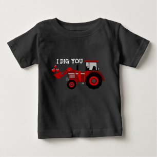 Ik graaf je Valentijn Truck harten jongens shirt