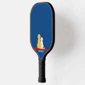 Ik graaf Pickleball gepersonaliseerde Pickleball P Pickleball Paddle (Links)