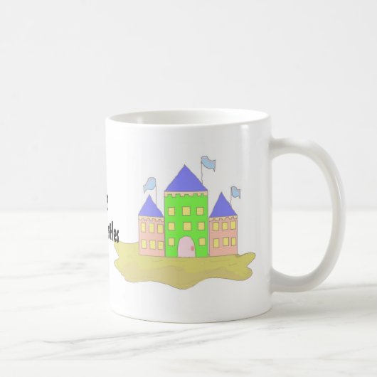 Ik Graaf Zandkastelen Koffiemok (Rechts)