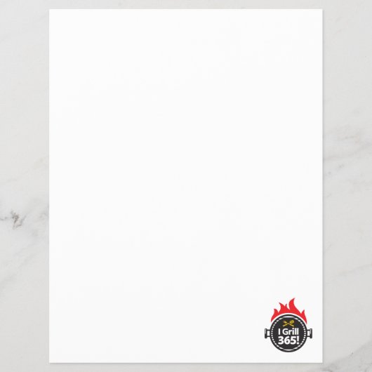 Ik Grill 365. Flyer (Voorkant)