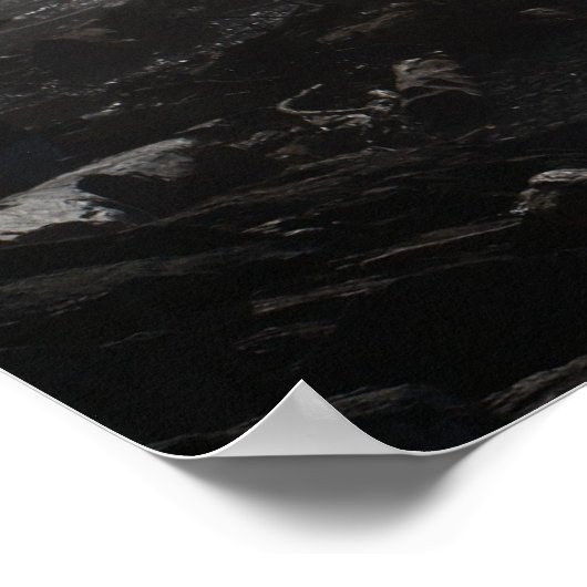 Ik groeide oud - een loopje op het strand - Poster (Hoek)