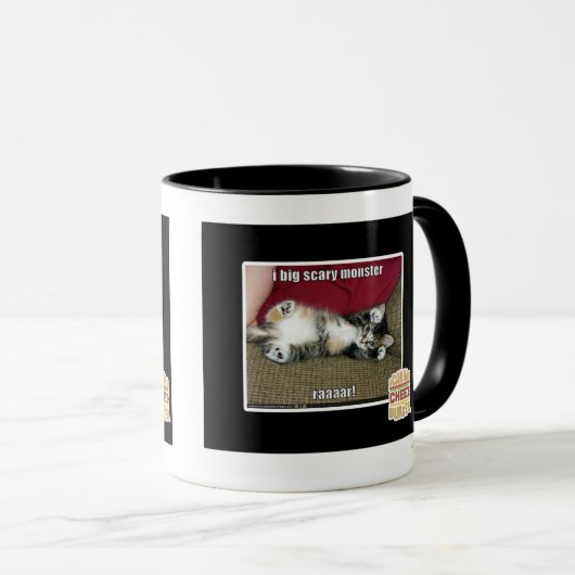 Ik groot enge monster mok (Voorkant rechts)