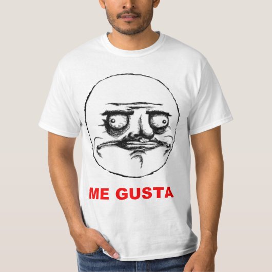 Ik Gusta Face T-shirt (Voorkant)