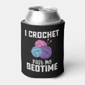 Ik haak voorbij mijn bedbreien blikjeskoeler (Blikje Voorkant)